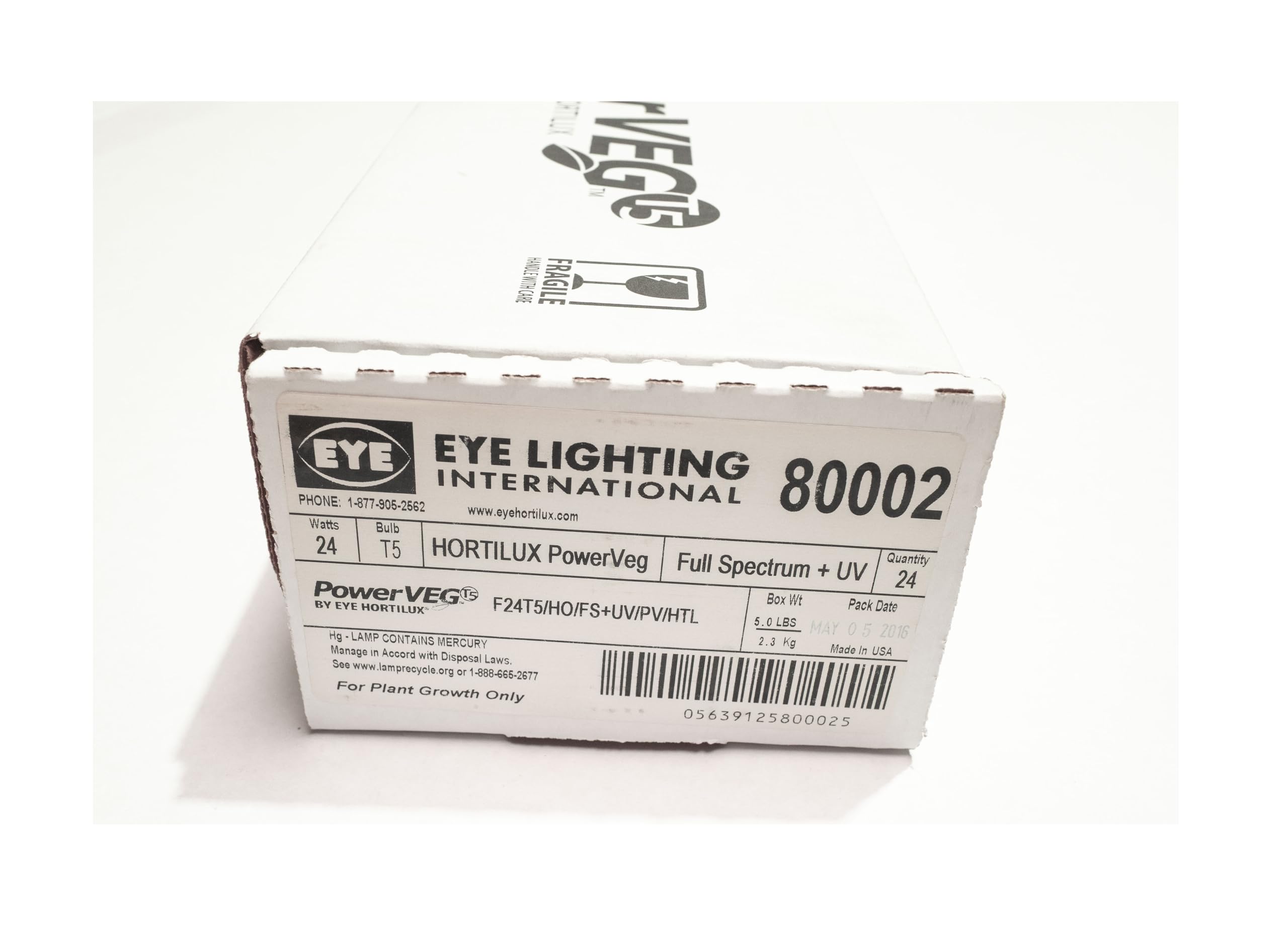 Amazon.com : Hortilux Eye Lighting International PowerVeg T5 Grow
